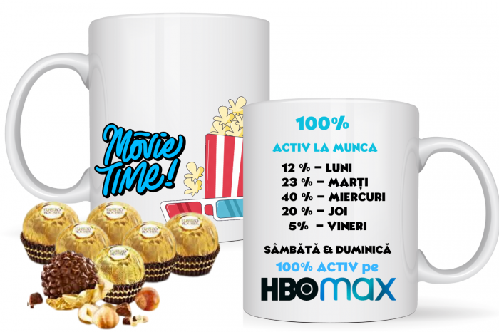 Cana personalizata HBO Movie Time 3041W [2]