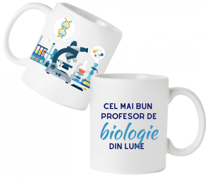 Cană personalizată pentru cel mai bun profesor de biologie din lume COP2005 [1]