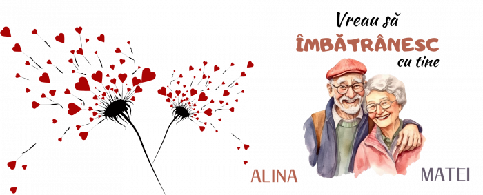Cana personalizata pentru cuplu Vreau sa imbatranesc cu tine CFB1003 [2]