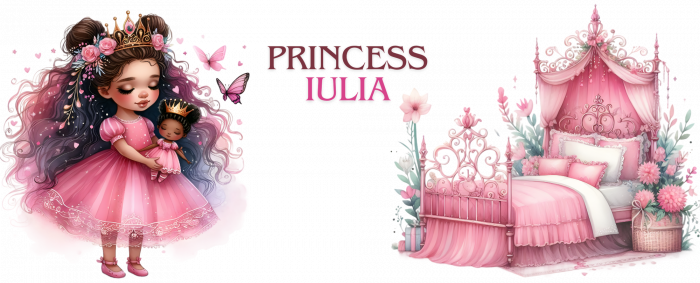 Cană personalizată pentru fetite cu printese  KID1005 Princess [3]