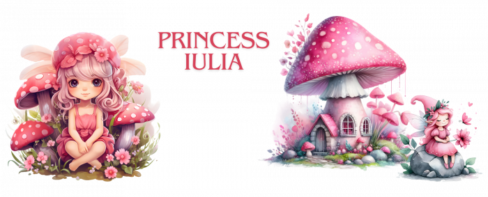 Cană personalizată pentru fetite cu printese  KID1006 Princess [3]