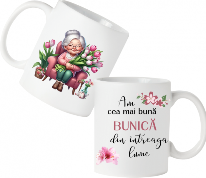 Cană personalizată pentru cea mai buna bunica COP3014 [1]