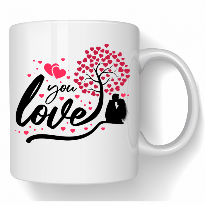 Cană personalizată pentru ziua indragostitilor Valentines Day VD3006 [1]