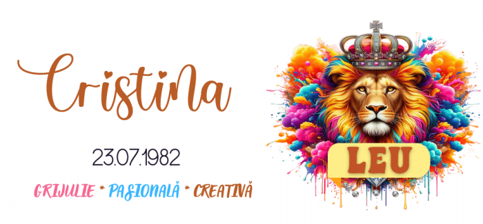 Cana zodiac LEU personalizata cu text poze sau mesaj LEU117 [3]