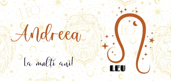 Cana zodiac LEU personalizata cu text poze sau mesaj CLEU119 [2]