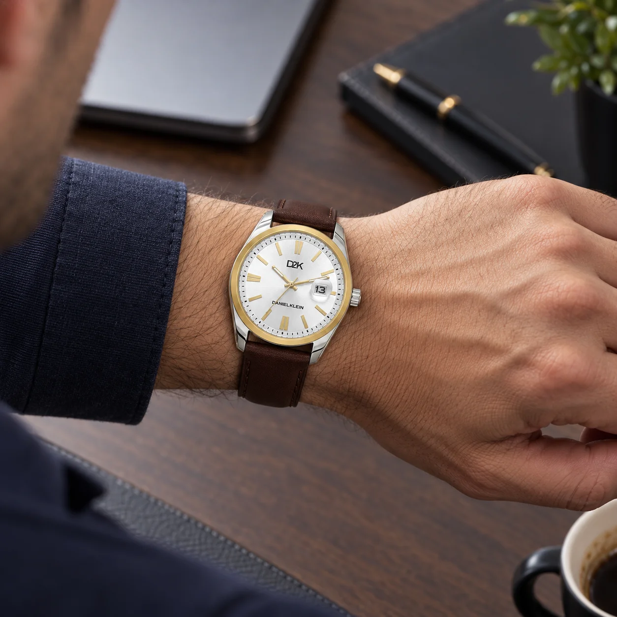 Ceas barbatesc Daniel Klein D2K quartz maro DK.1.14460-5 [3]