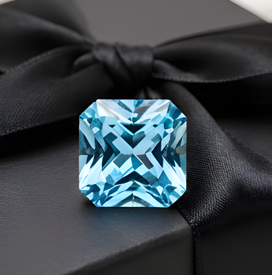 Cercei WATER CUBE Highland cu Cristale – Eleganță Modernă și Strălucire Premium [6]