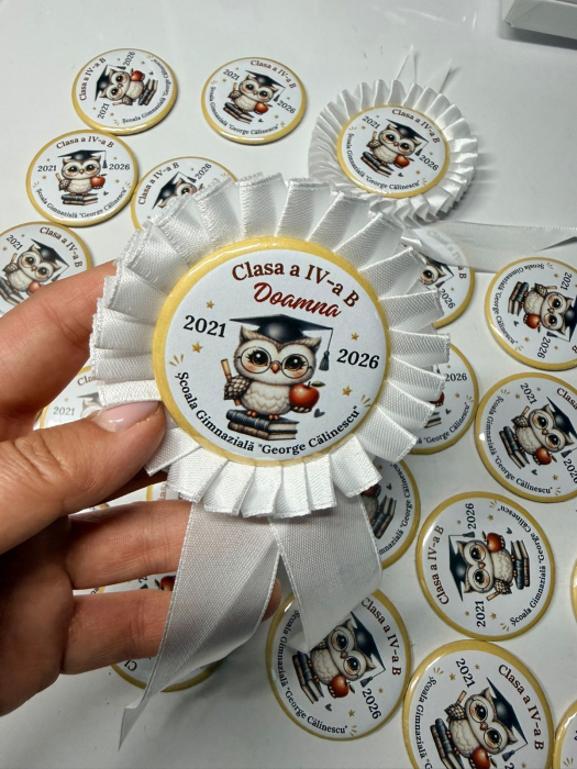 Cocarde Absolvire Personalizate - Clasa Florilor [4]