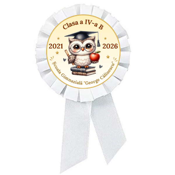 Cocarde Absolvire Personalizate - Clasa Florilor [2]