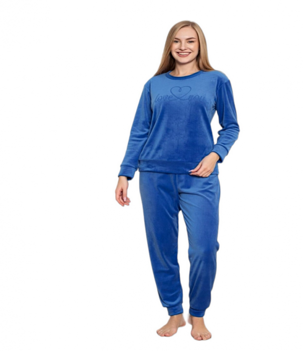 Compleu catifea damă gros vatuit BAK500 – Confort, stil și eleganță BAK500 [2]