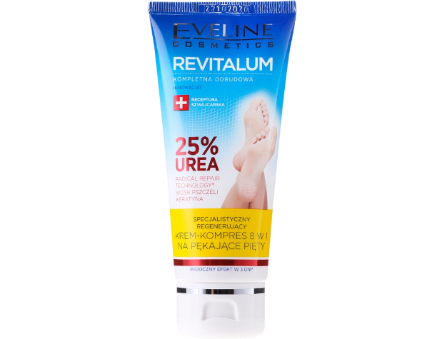 Crema regeneratoare pentru calcaie crapate, Revitalum 25% Urea, Eveline Cosmetics