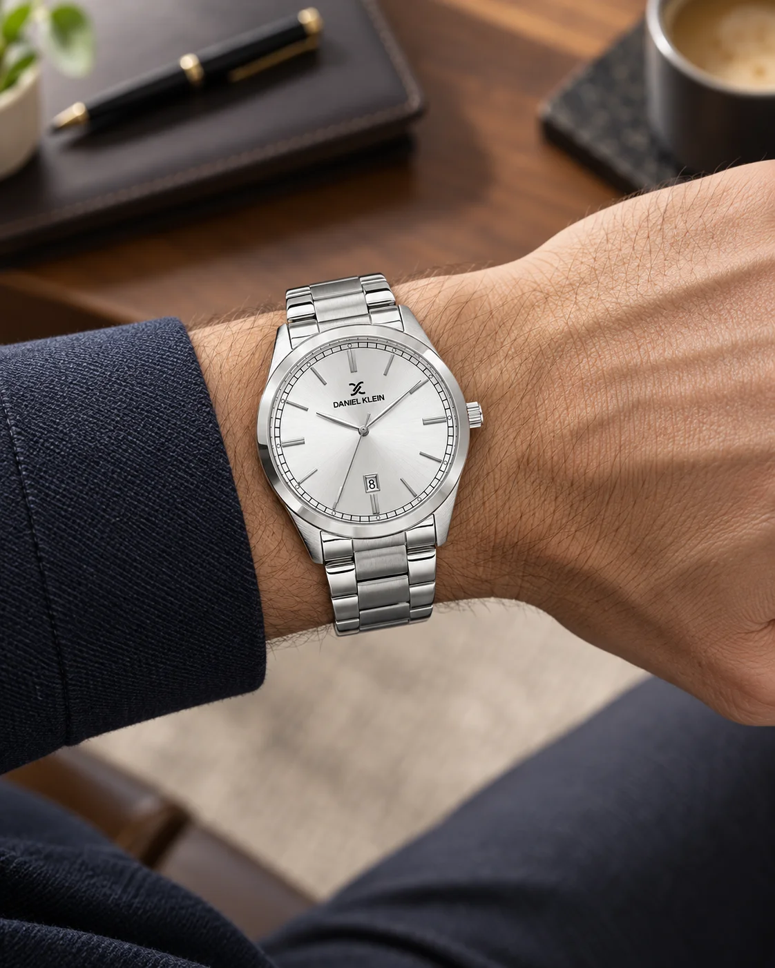 Daniel Klein Premium - Ceas Barbatesc Quartz Argintiu DK.6.14449-1 [3]