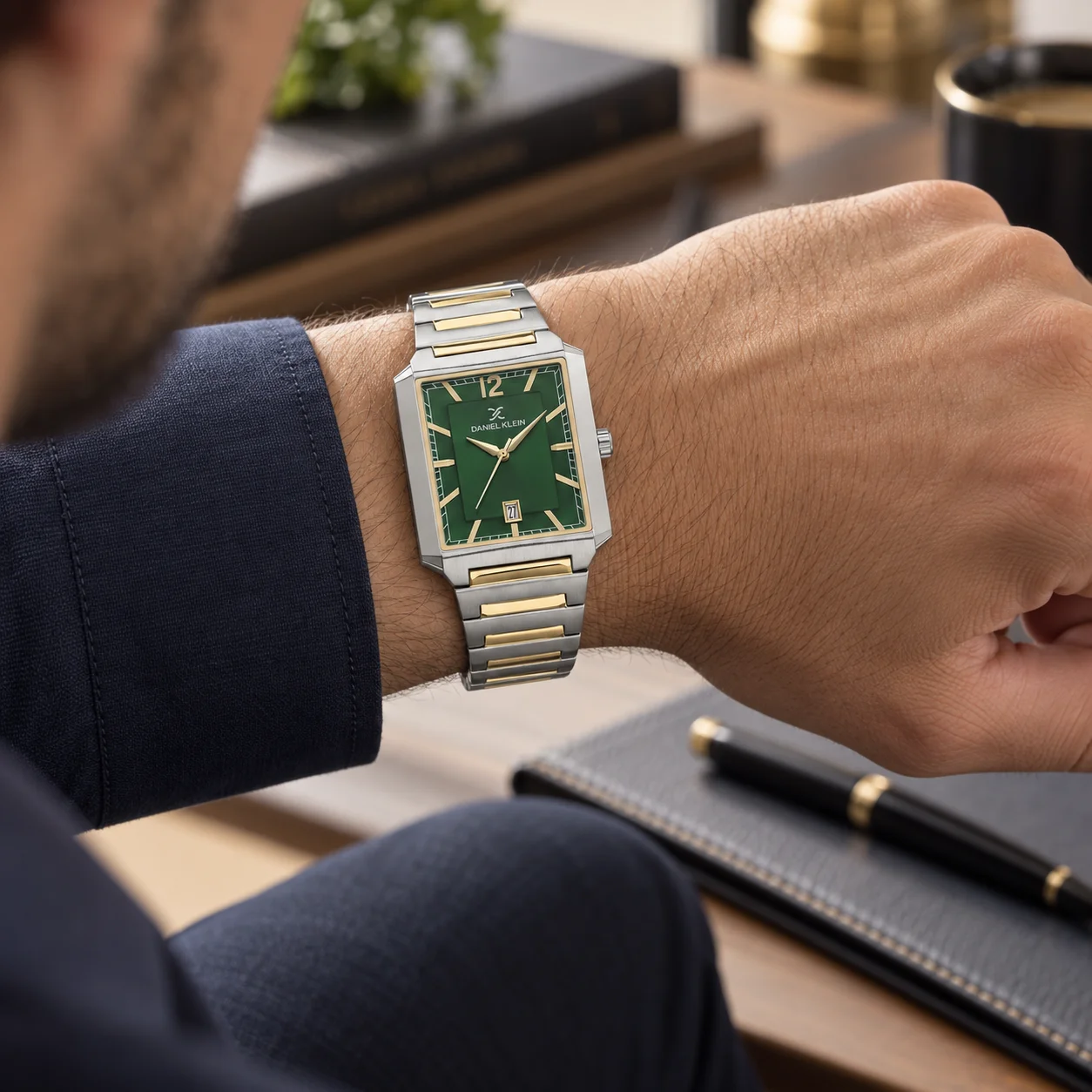 Daniel Klein Premium - Ceas Barbatesc Quartz Auriu DK.1.14339-5 [3]