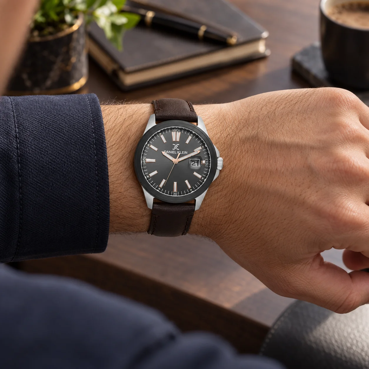Daniel Klein Premium - Ceas Barbatesc Quartz Maro DK.1.14333-5 [3]