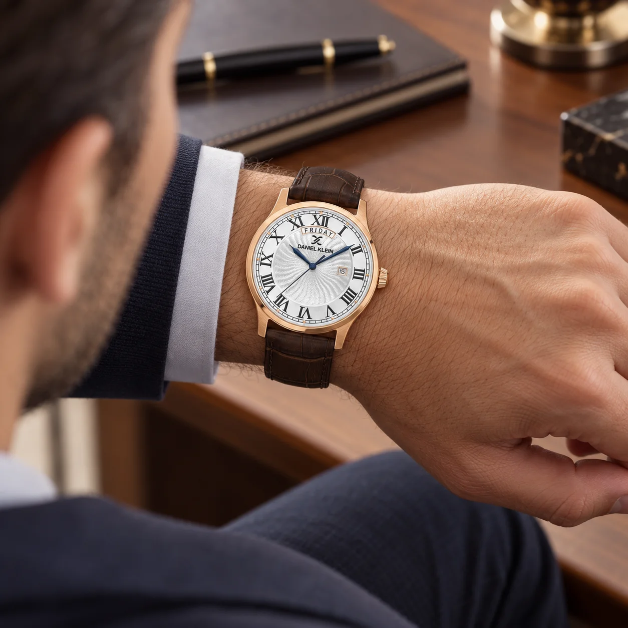 Daniel Klein Premium - Ceas Barbatesc Quartz Maro DK.1.14336-5 [3]