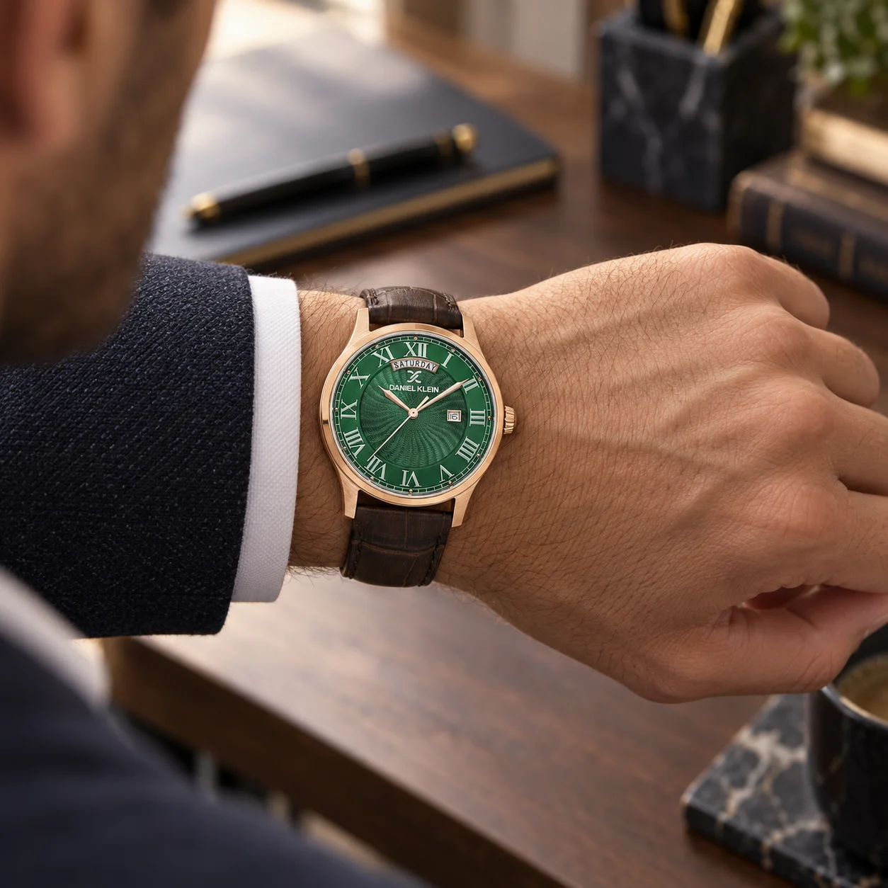 Daniel Klein Premium - Ceas Barbatesc Quartz Maro DK.1.14336-7 [3]