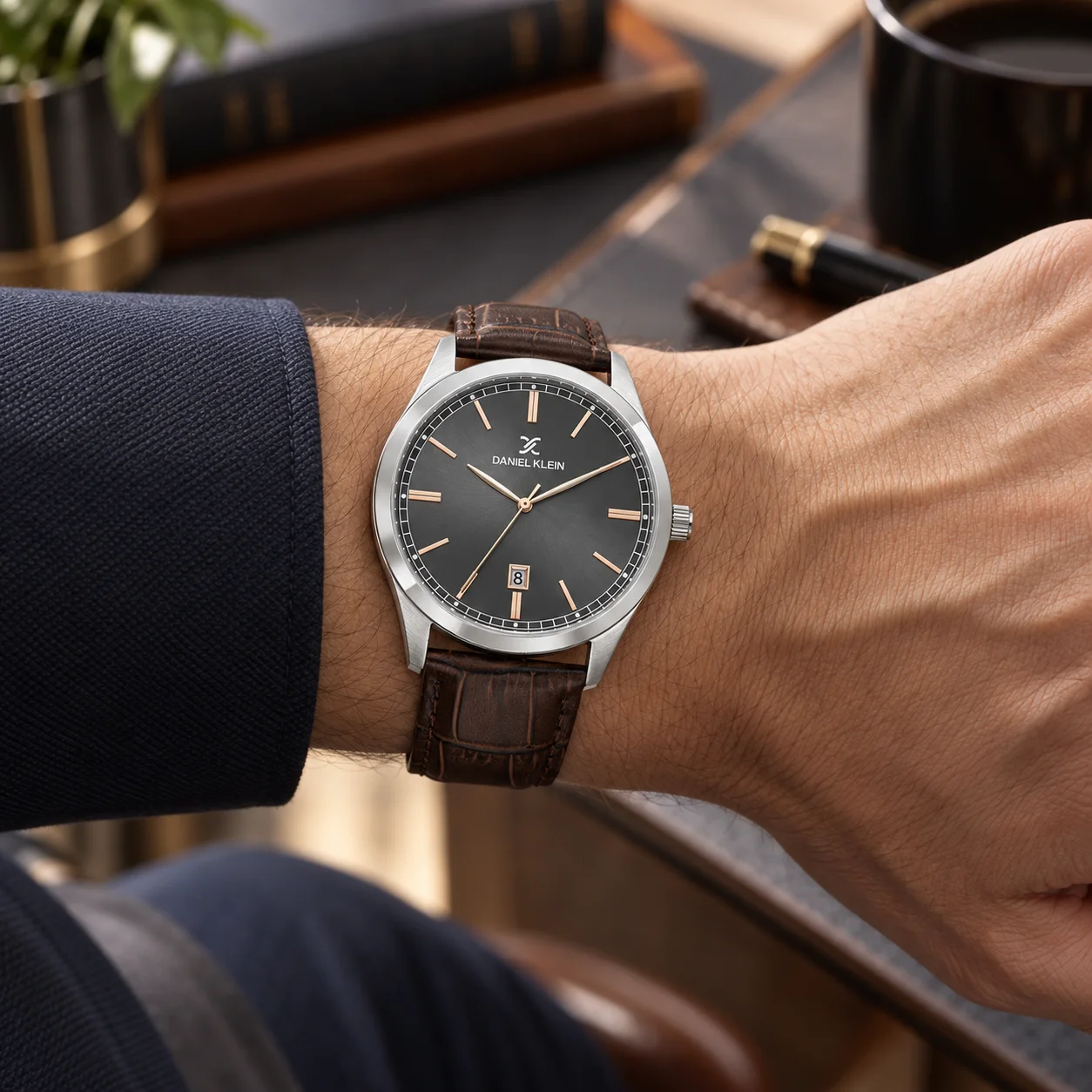 Daniel Klein Premium - Ceas Barbatesc Quartz Maro DK.6.14450-4 [3]