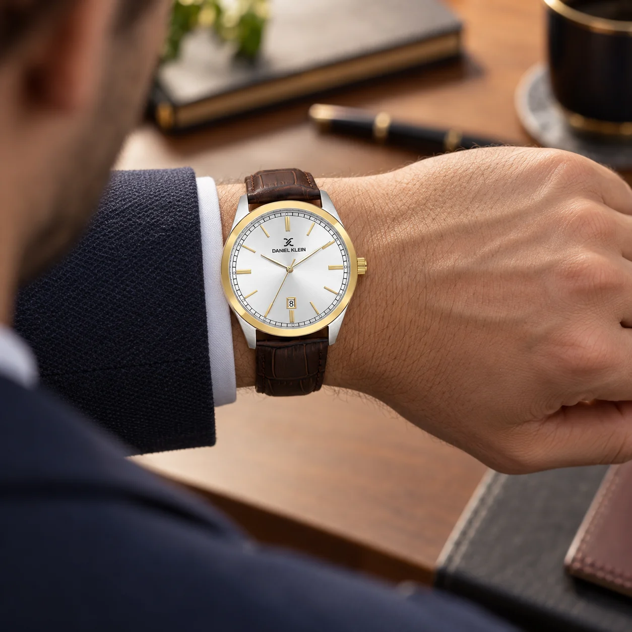 Daniel Klein Premium - Ceas Barbatesc Quartz Maro DK.6.14450-5 [3]