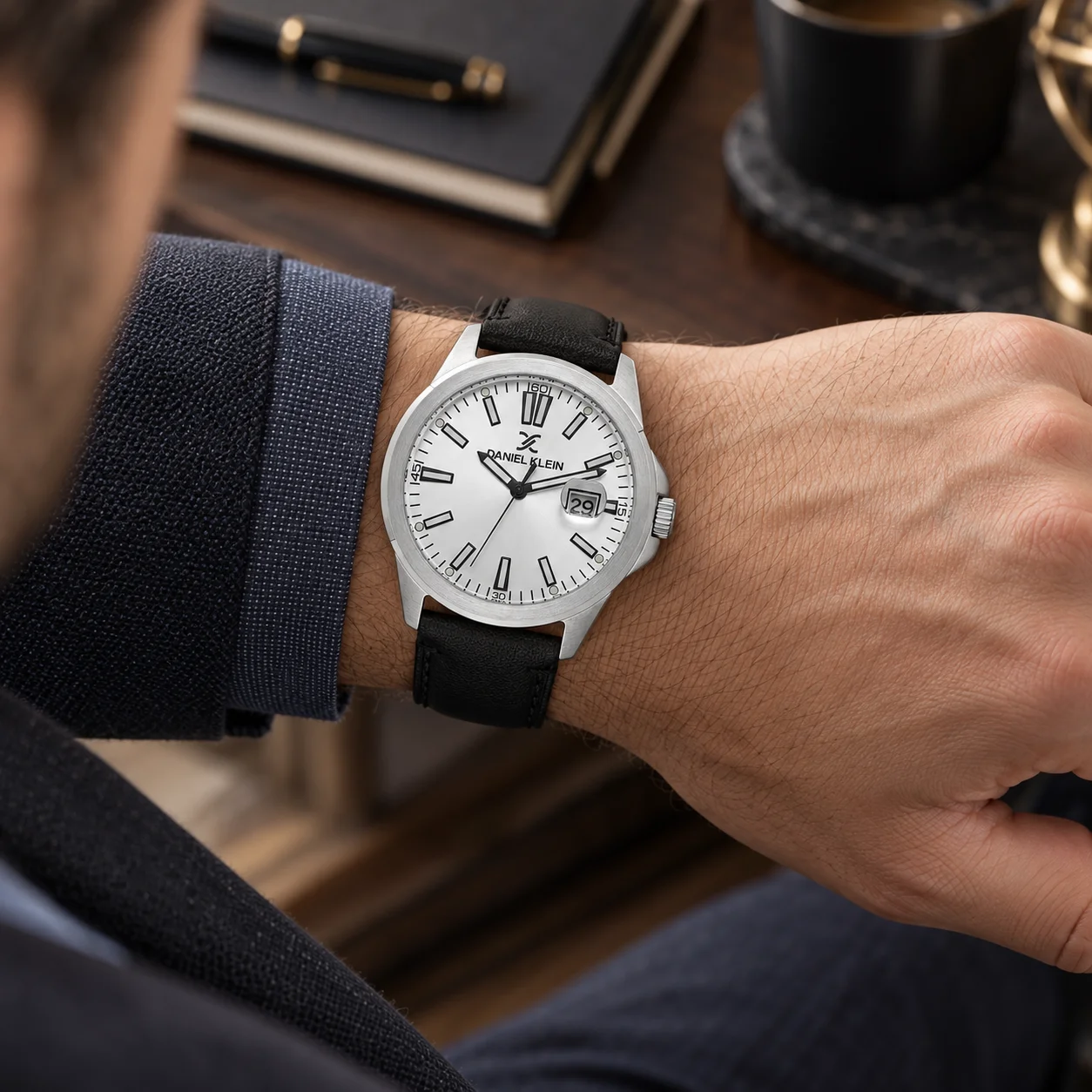 Daniel Klein Premium - Ceas Barbatesc Quartz Negru DK.1.14333-1 [3]