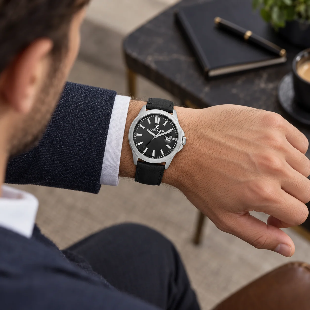 Daniel Klein Premium - Ceas Barbatesc Quartz Negru DK.1.14333-2 [3]