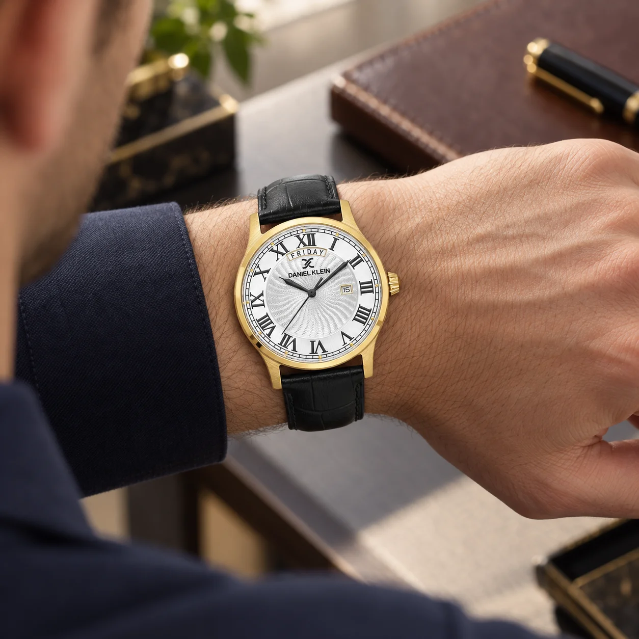 Daniel Klein Premium - Ceas Barbatesc Quartz Negru DK.1.14336-4 [3]
