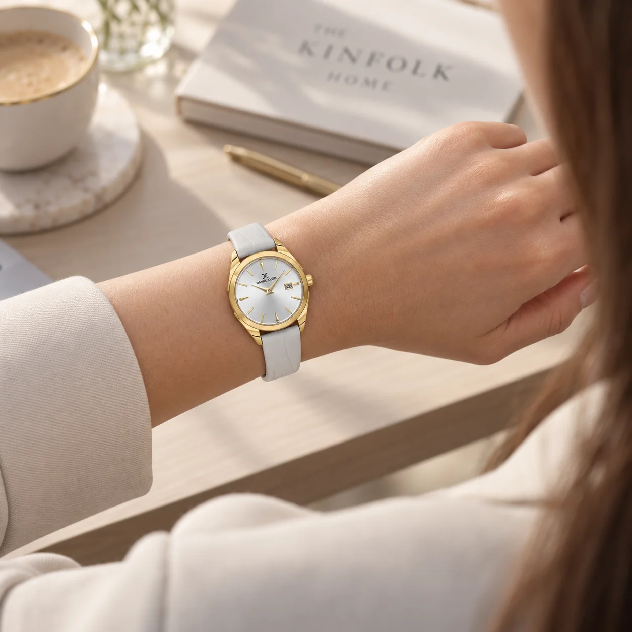 Daniel Klein Premium - Ceas Dama Quartz Alb DK.1.14312-4 [3]