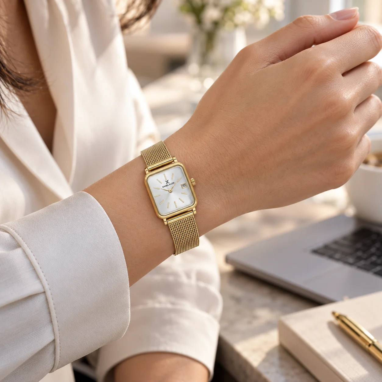 Daniel Klein Premium - Ceas Dama Quartz Auriu DK.1.14309-3 [3]