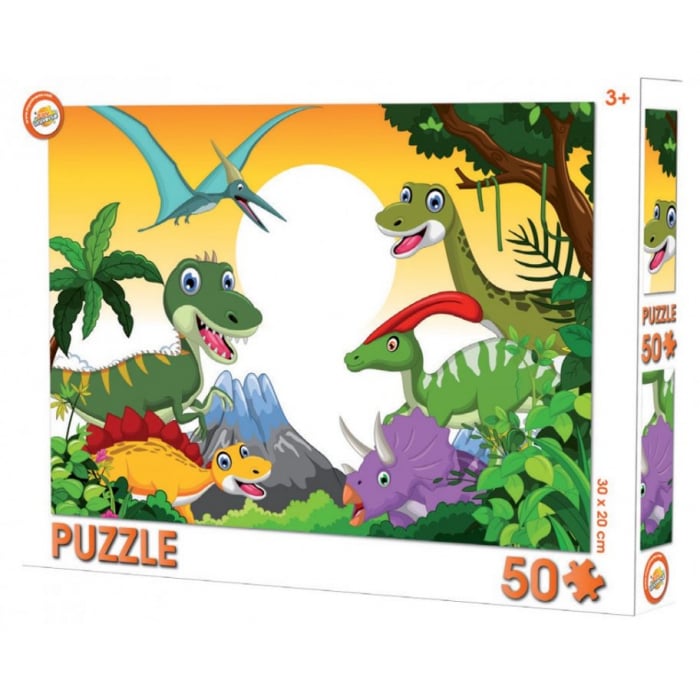 Dinosaur puzzle (50 pieces) [1]