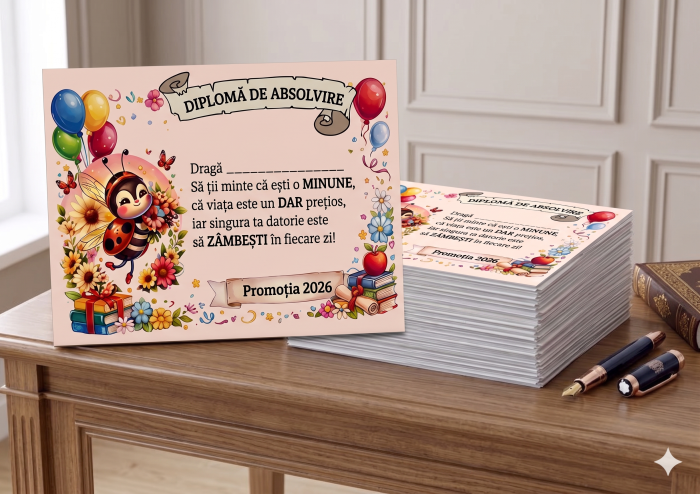 Diplome Școlare Personalizate pentru Absolventi de scoala sau gradinita [2]