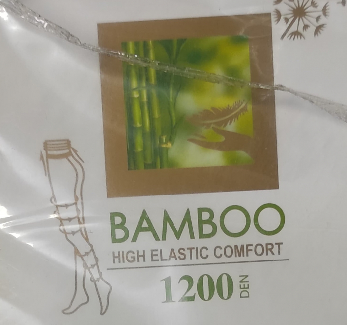 Dres dama bambus M-L, grosime 1200DEN, culoare negru, NH932 [2]