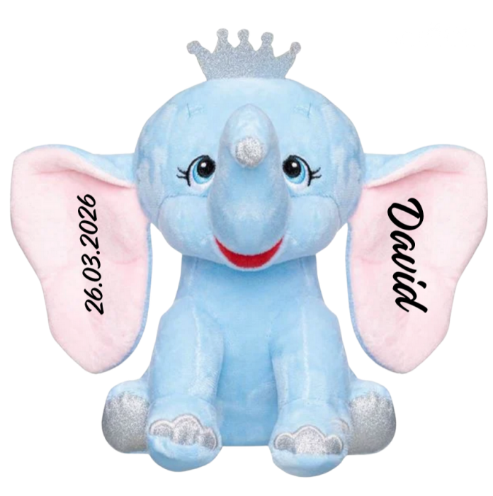 Elefant Personalizat cu Mesaj – Cadou Aniversar pentru Copii | e-CADOU [2]