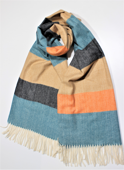 Esarfa de dama, din lana si vascoza, 70x190 cm,perfecta pentru sezomul toamna-iarna [2]