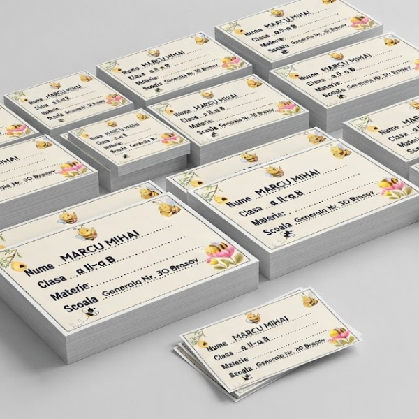 Etichete Școlare Personalizate cu Nume – Stickere Autoadezive pentru Copii ❤️ E-Cadou.com - e-CADOU [3]