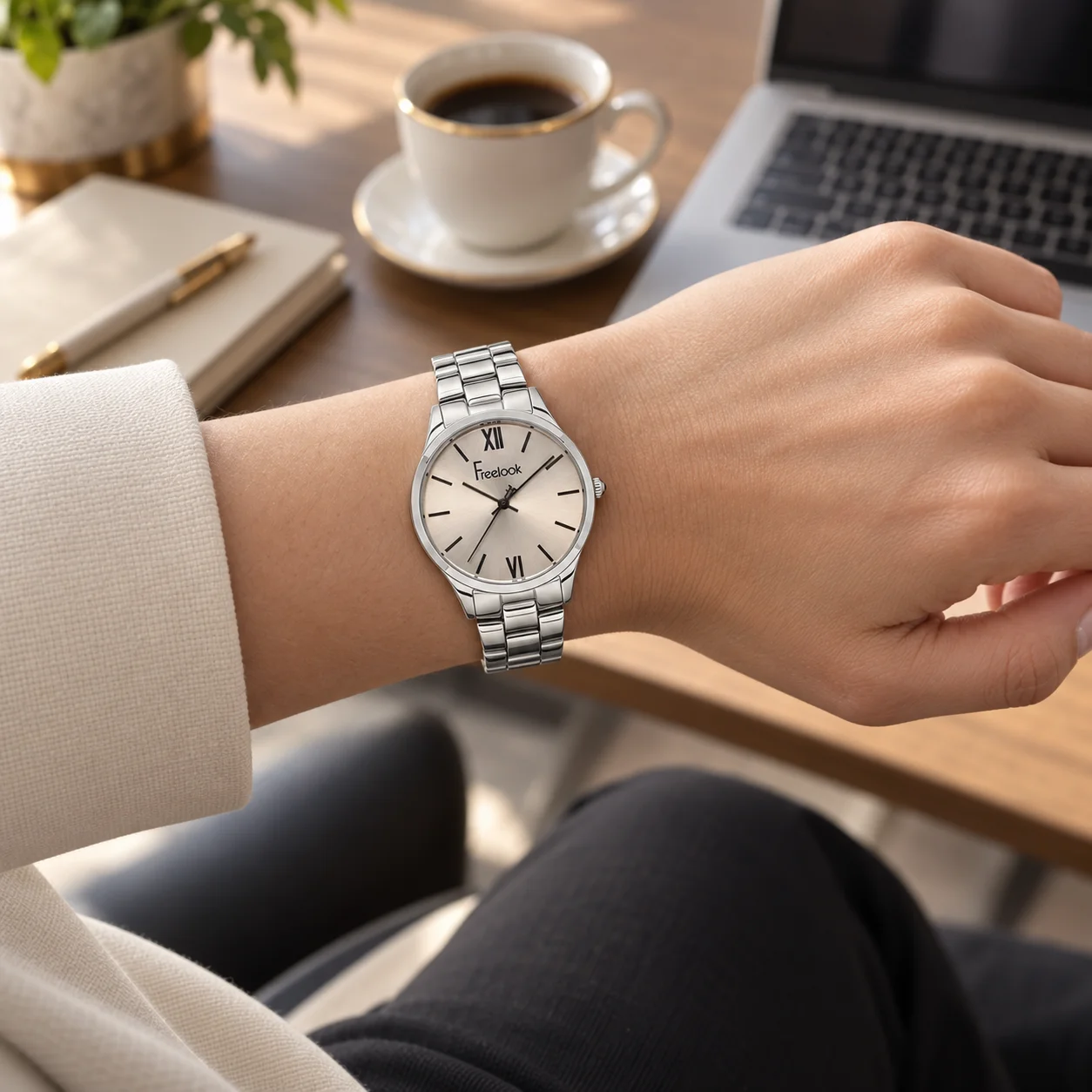 Freelook Eiffel - Ceas Dama Quartz Argintiu FL.1.10217.1 [3]