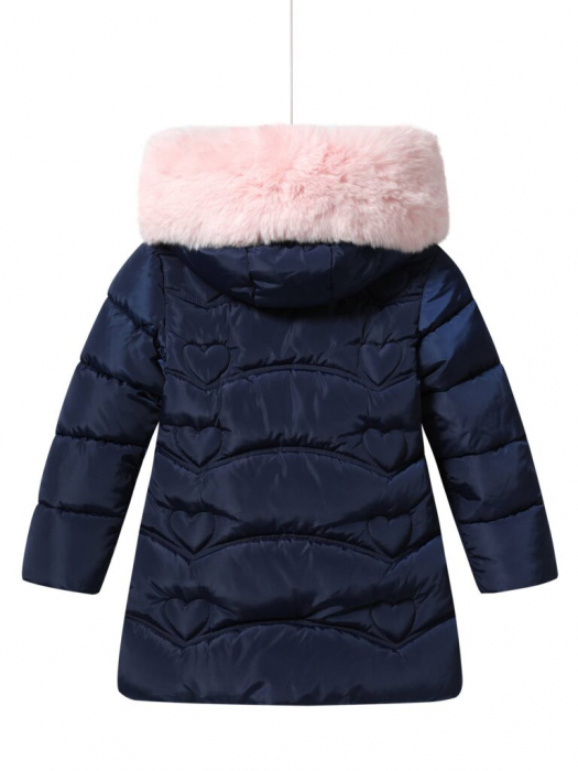 Geaca groasa fete Little HEAR bleomarin, 104-164, GloStory, GMA-3991 [2]