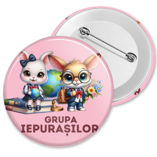 Insigna personalizata pentru elevi sau absolvenți de scoala [1]