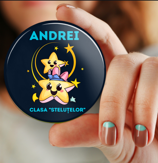 Insigna personalizata pentru elevi sau absolvenți de scoala [2]