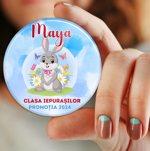 Insigna personalizata pentru elevi sau absolvenți de scoala [2]