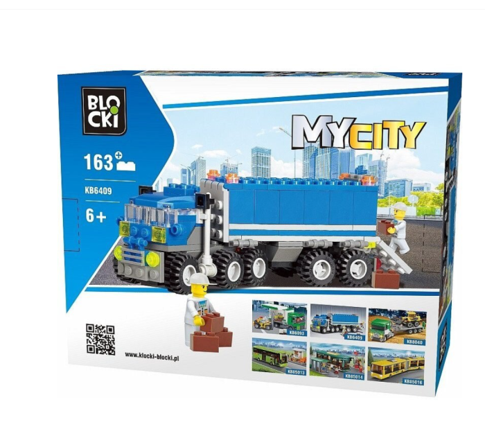Joc de constructie Blocki My City - Camion (163 piese) [3]