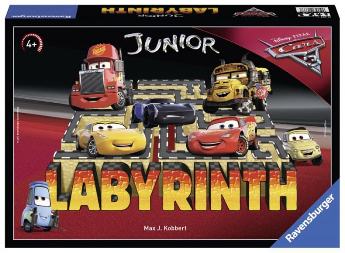 Joc Labirint Junior - Cars (Ro)