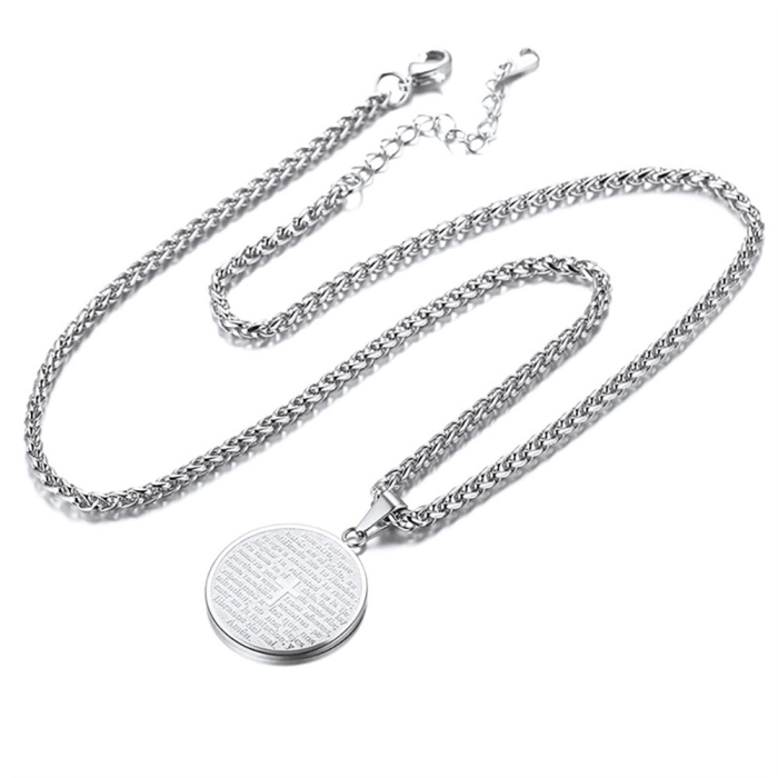 Lant argintiu, Thia Jewelry S.Steel, pentru barbati, din otel inoxidabil, NH-N002-8 [2]