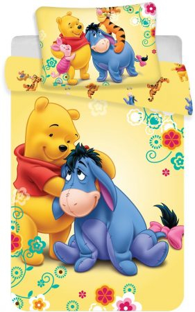 Lenjerie de pat licenta baby Disney Winnie the Pooh 100 135 cm, 40 60 cm JFK014578