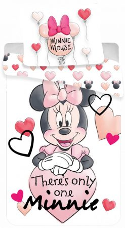 Lenjerie de pat licenta Disney Minnie Mouse marime 140×200 cm, 70×90 cm JFK022399 [1]
