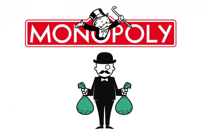 Lenjerie de pat pentru copii Monopoly  140×200 cm, 70×90 cm,100% bumbac, HAX048736 [2]