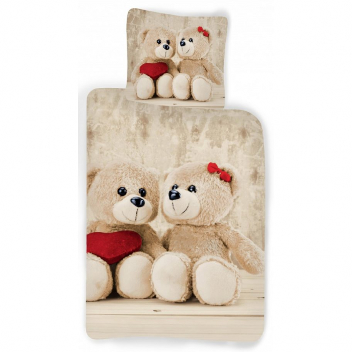Lenjerie de pat pentru copii Teddy Bear  100×140cm, 40×45 cm BRM006430 [1]