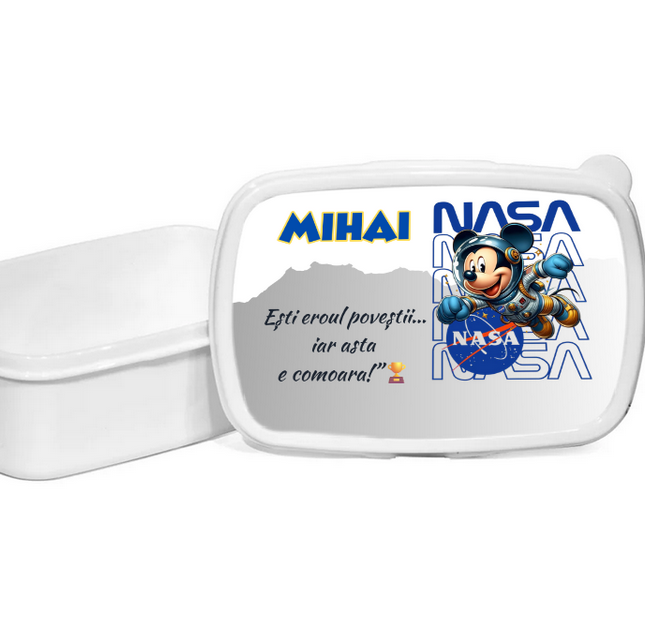 Lunchbox Caserola personalizata cu personaj și nume pentru sandwich [1]