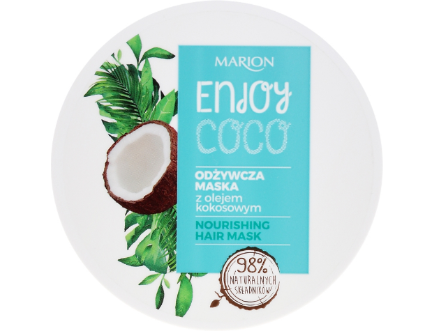 Masca de par Marion Enjoy Cocos, 200 ml., Produs 98% natural [1]
