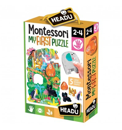 MONTESSORI PRIMUL MEU PUZZLE - JUNGLA