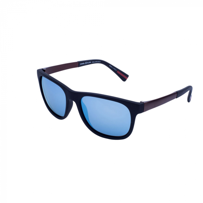 Ochelari de soare albastri, pentru barbati, Daniel Klein Premium, DK3118-4