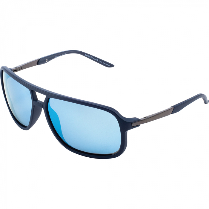Ochelari de soare albastri, pentru barbati, Daniel Klein Premium, DK3160-6